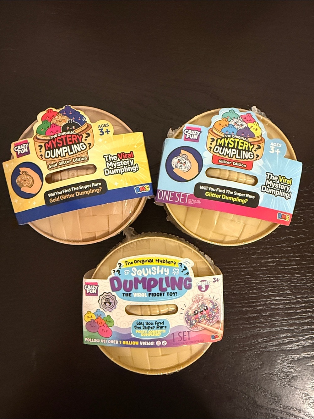 3x RMS The Original Mystery Dumpling Assorted Edition’s
